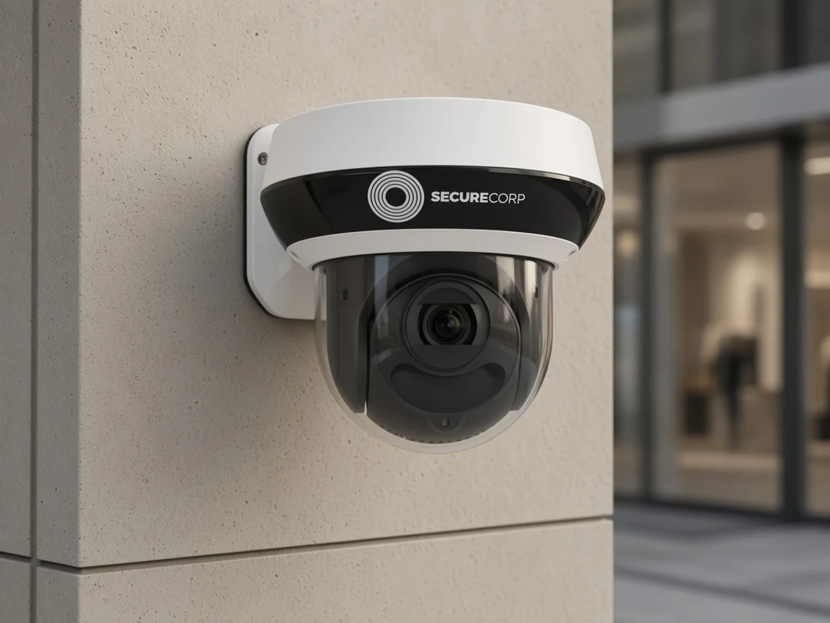 PTZ compacta SC-IPPTZ4DF-PoE66 en acceso urbano — aplicación típica